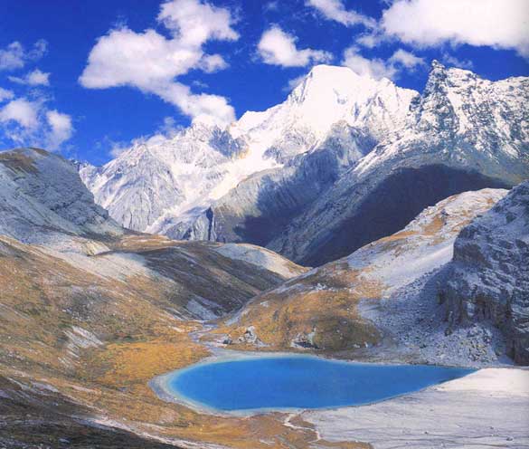 稻城亚丁冬景